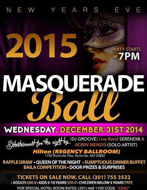 Robin Mendis Performing Live This New Year's Eve at Washington DC